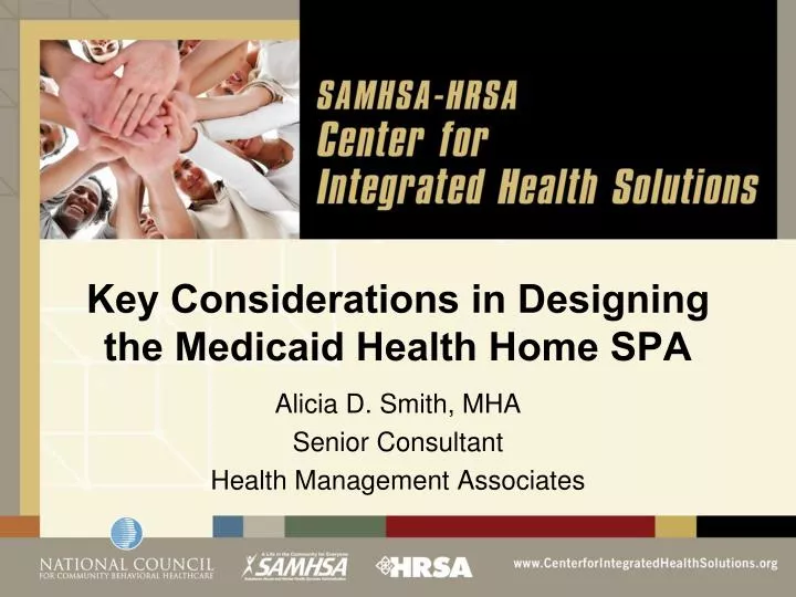 key considerations in designing the medicaid health home spa