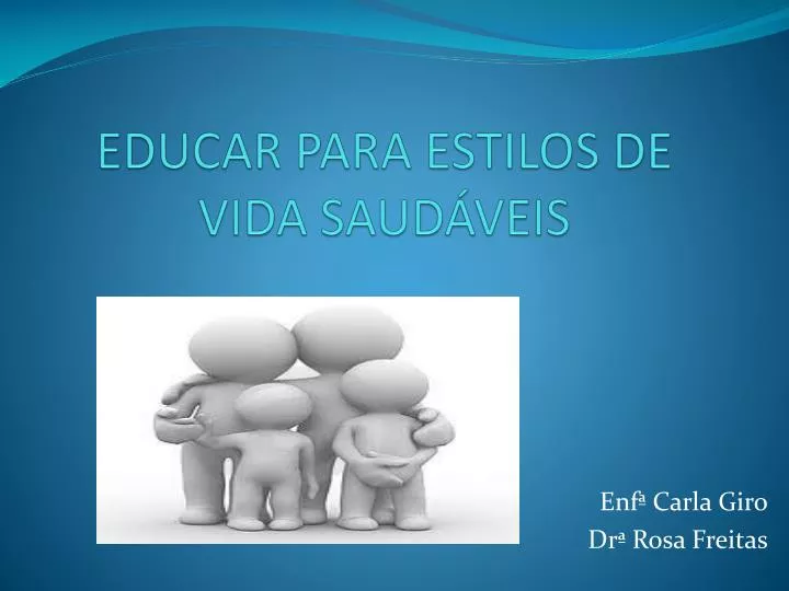 educar para estilos de vida saud veis