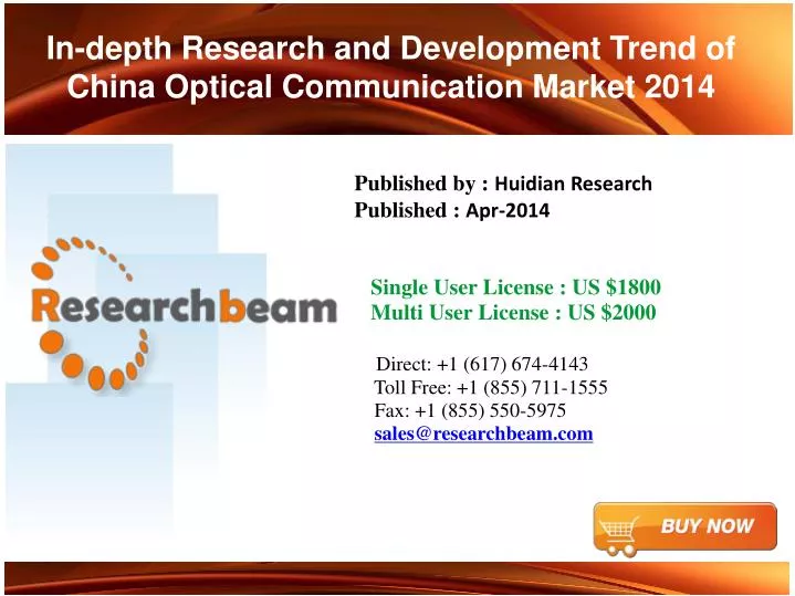 in depth research and development trend of china optical communication market 2014