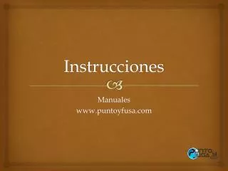 instrucciones