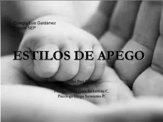 estilos de apego
