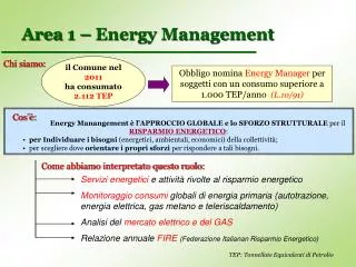 area 1 energy management