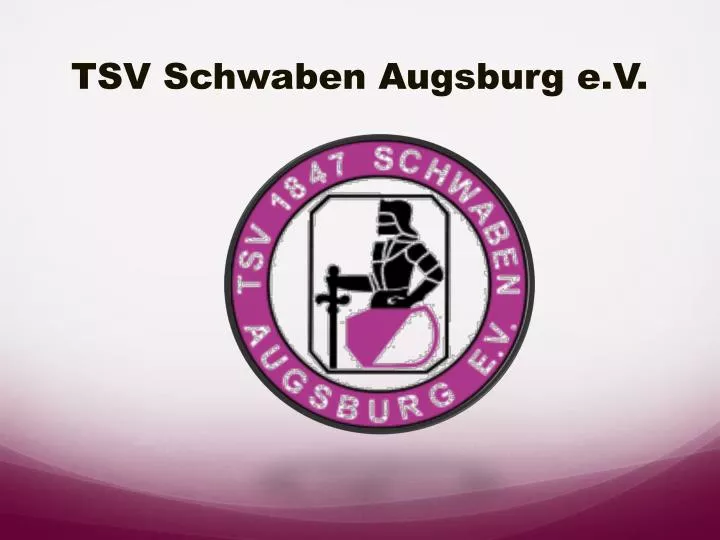 tsv schwaben augsburg e v