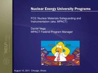 Nuclear Energy University Programs