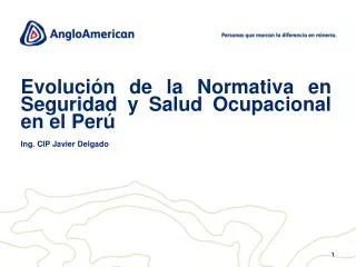 evoluci n de la normativa en seguridad y salud ocupacional en el per