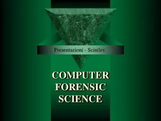 computer forensic science