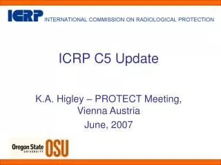 ICRP C5 Update