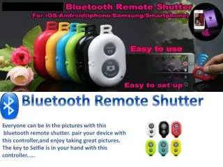 Mobile Remote Shutter