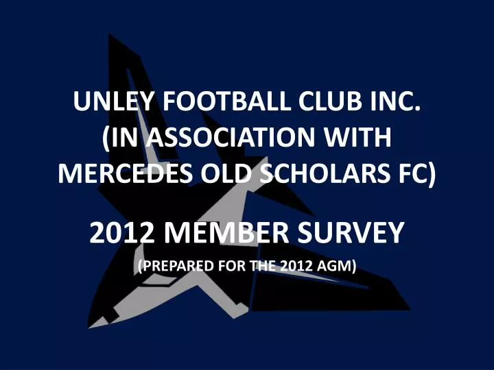 unley football club inc in association with mercedes old scholars fc