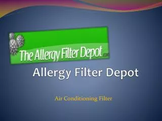 Air Conditioning Filter