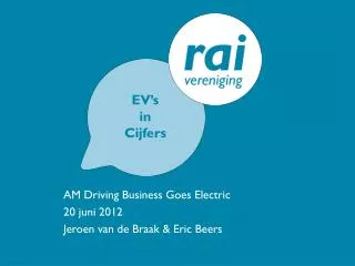 ev s in cijfers