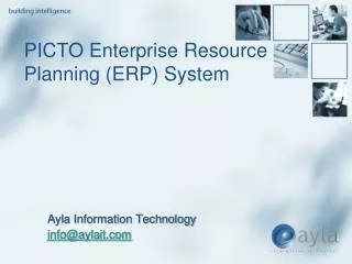 PICTO Enterprise Resource Planning (ERP) System