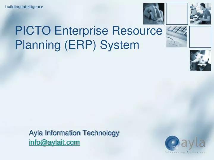 picto enterprise resource planning erp system