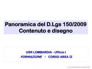 usr lombardia ufficio i formazione corso area ii