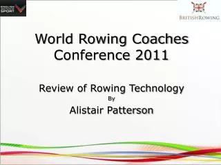 World Rowing Coaches Conference 2011