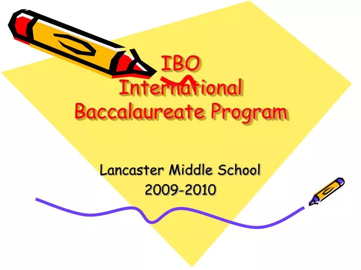 ibo international baccalaureate program