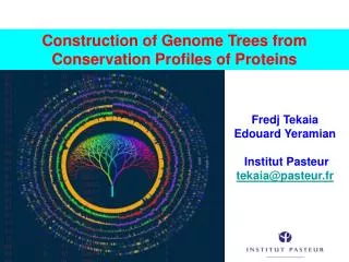 Construction of Genome Trees from Conservation Profiles of Proteins