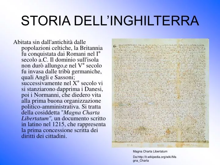 storia dell inghilterra