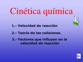 cin tica qu mica