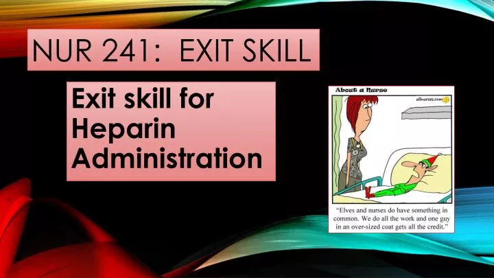 nur 241 exit skill