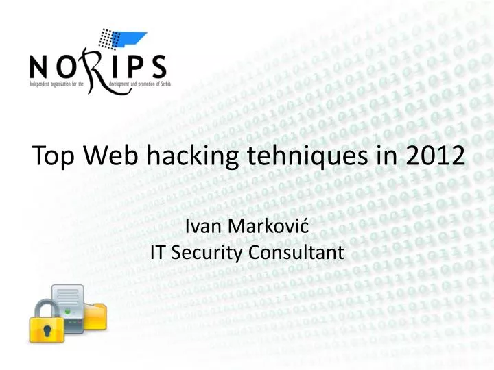 top web hacking tehniques in 2012
