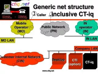 Generic net structure inclusive CT-iq