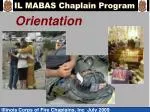 Orientation - slide 1