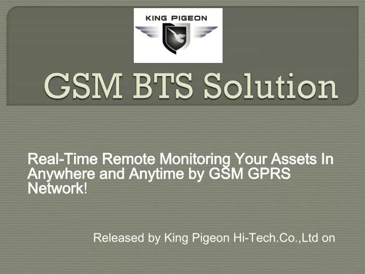 gsm bts solution
