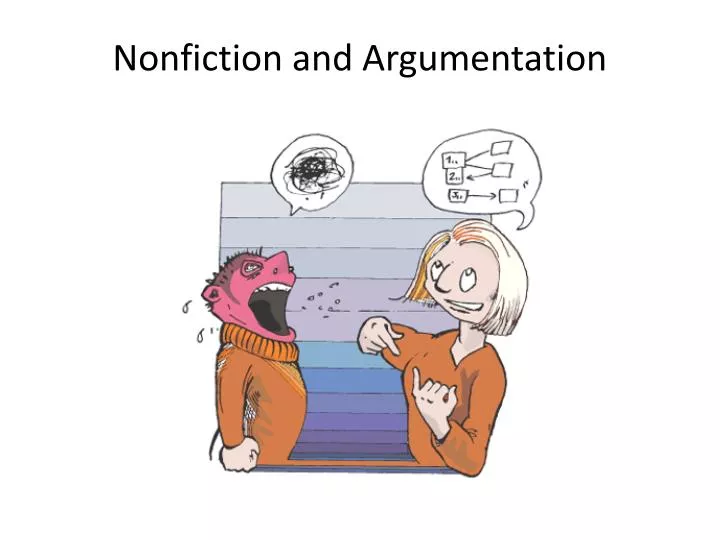 nonfiction and argumentation