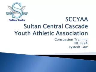 SCCYAA Sultan Central Cascade Youth Athletic Association