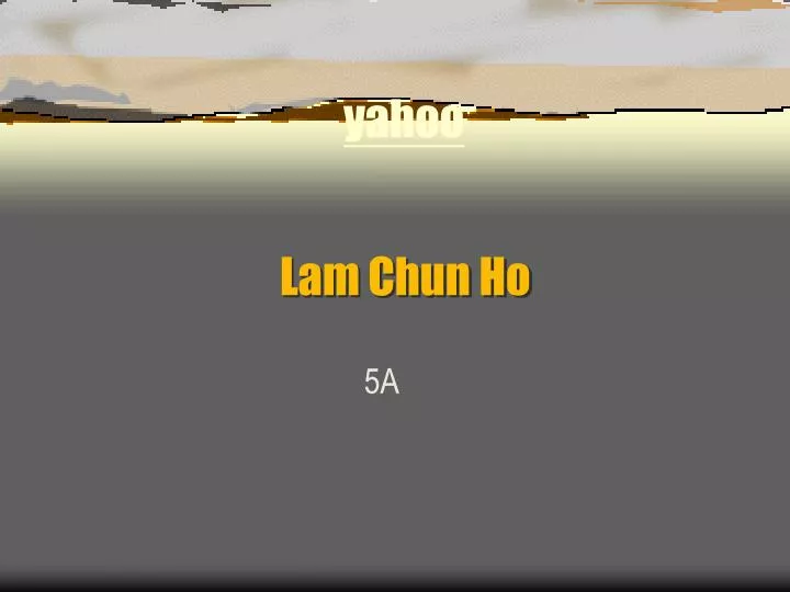 lam chun ho