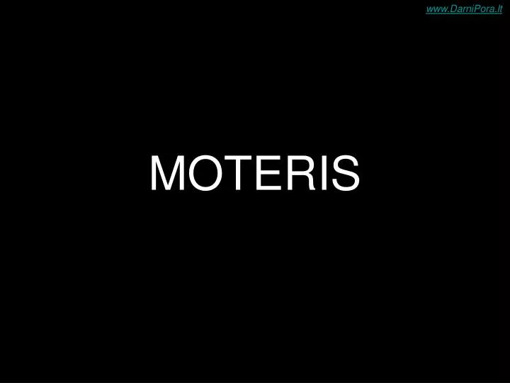 moteris