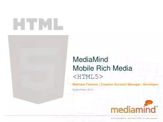 MediaMind Mobile Rich Media &lt;HTML5&gt;