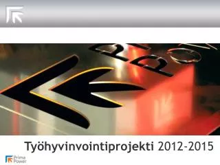 ty hyvinvointiprojekti 2012 2015