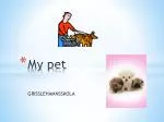My pet - slide 1