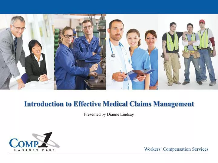 introduction to effective medical claims management