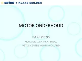 motor onderhoud