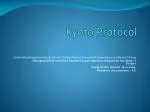Kyoto Protocol - slide 1