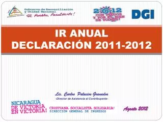 ir anual declaraci n 2011 2012