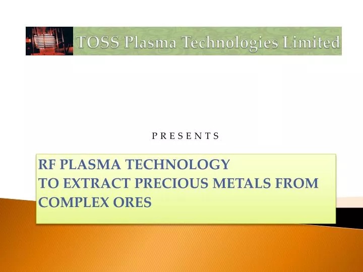 toss plasma technologies limited