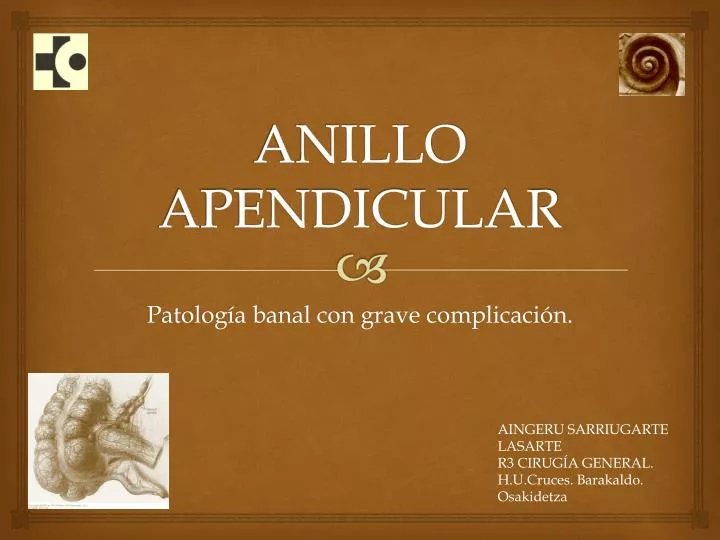 anillo apendicular