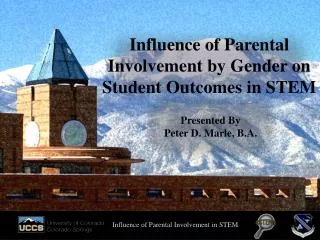 Influence of Parental Involvement by Gender on Student Outcomes in STEM