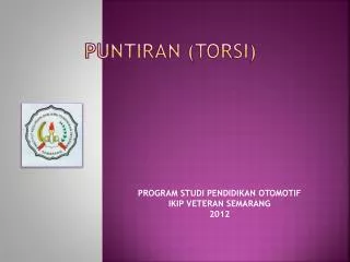 puntiran torsi