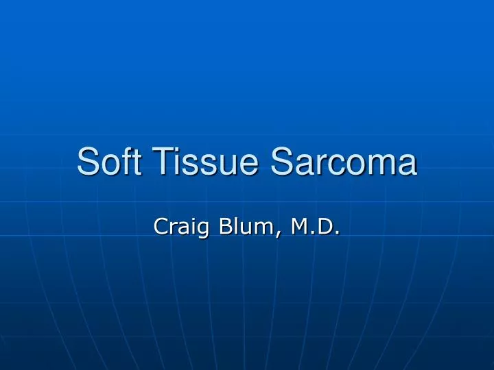 soft tissue sarcoma