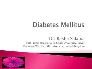 Diabetes Mellitus