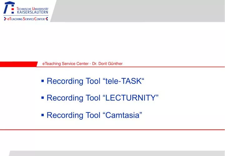 recording tool lecturnity