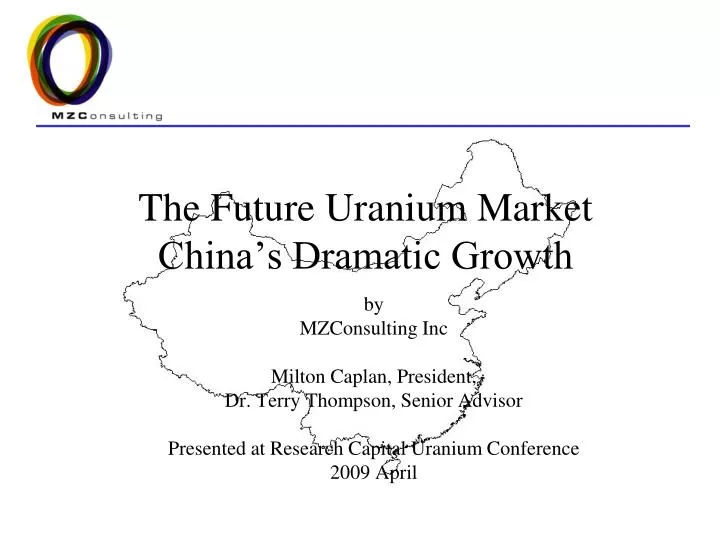 the future uranium market china s dramatic growth