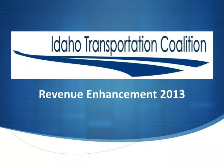 revenue enhancement 2013