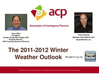 The 2011-2012 Winter Weather Outlook