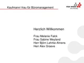 kaufmann frau f r b romanagement